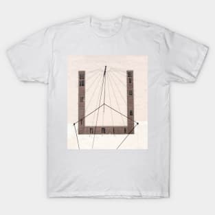 Sundial, Church of Our Lady, Frankfurt am Main, Hesse, Germany T-Shirt